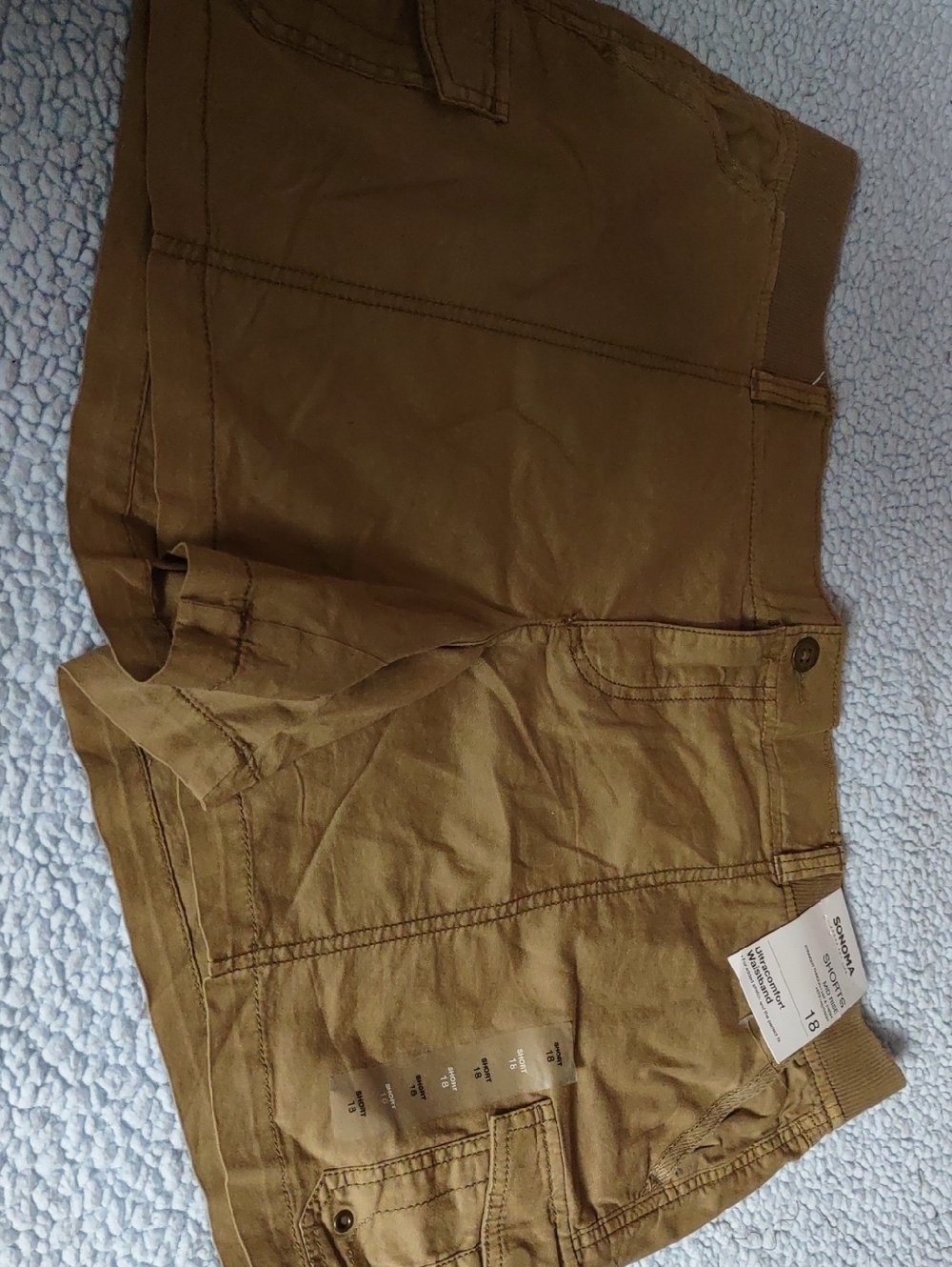 Sonoma Good For Life Size 18 Cargo Shorts Mid Rise NWT